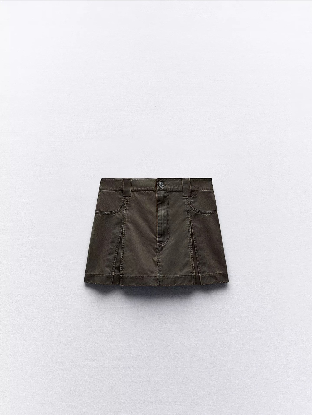Zara Brown Women's Shorts Skort